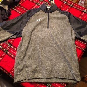 Men’s brand New 1/4 zip soft Under Armour jacket